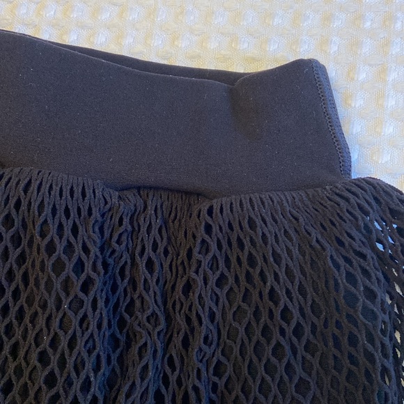 NEW! FREE PEOPLE Intimately How High Cifra Mesh Skirt Bike Shorts Black XS/S - Picture 8 of 8